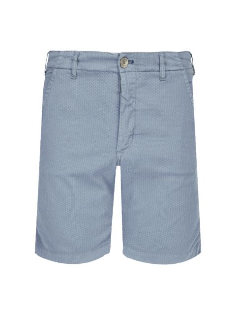 Vilebrequin Men Cotton Bermuda Shorts Micro Flower