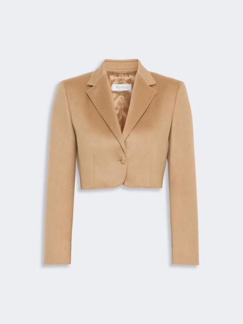 Max Mara GETTI Cropped light camel jacket - CAMEL