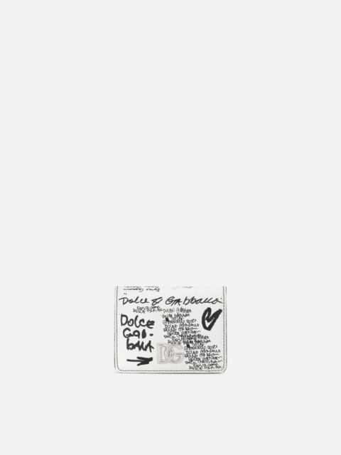 Dolce & Gabbana Calfskin wallet with logo print