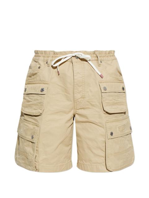 DSQUARED2 multi-pocket drawstring shorts