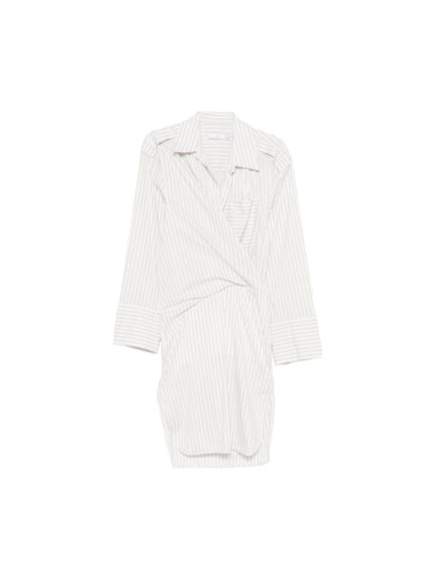 IRO Lazul striped cotton dress