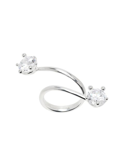 PANCONESI Silver Constellation Medium Ring