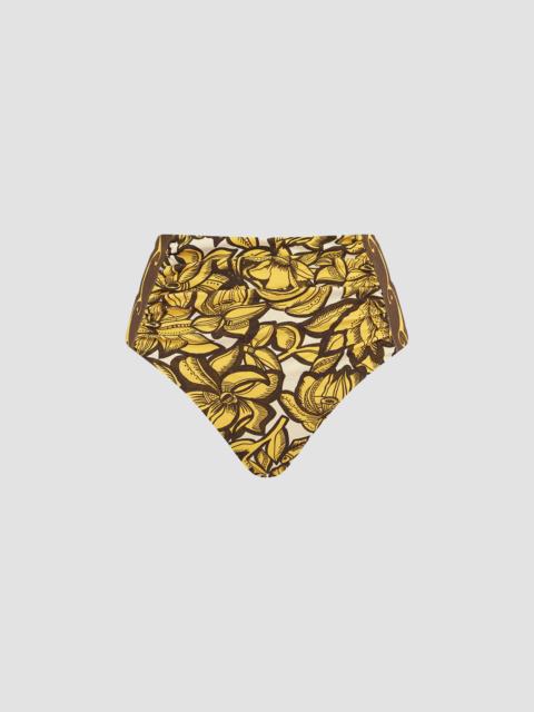 ALÉMAIS Women's Mona High-Waisted Bikini Bottom - Yellow