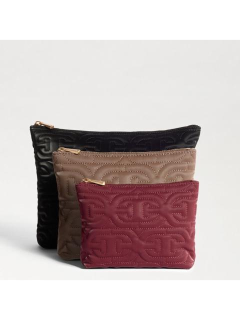 Sam Edelman Ethyl 3-Piece Travel Pouch Set