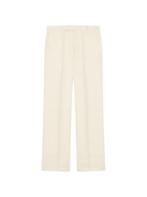 LARDINI straight-leg tailored trousers