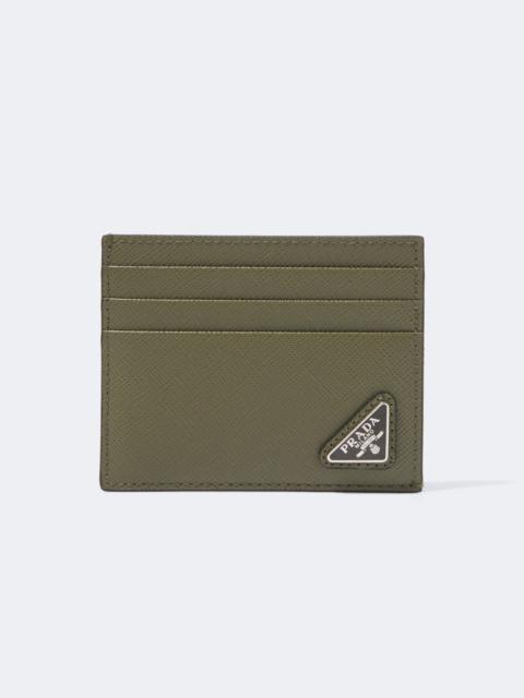 Prada Saffiano leather card holder
