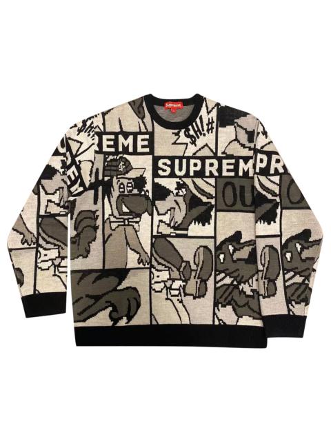 Supreme Supreme H.R. Giger Sweater 'Multicolor' | REVERSIBLE