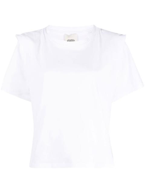 Isabel Marant Zelitos pleat-detail T-shirt