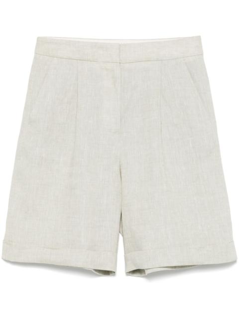 PESERICO linen shorts