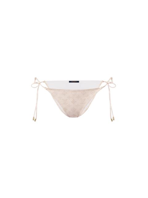 Louis Vuitton Mahina Monogram Self-Tie Bikini Bottoms