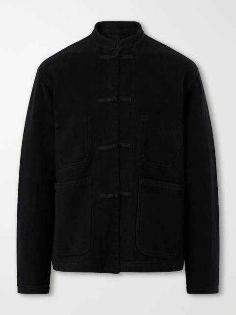 Blue Blue Japan Mandarin-Collar Cotton-Sashiko Jacket