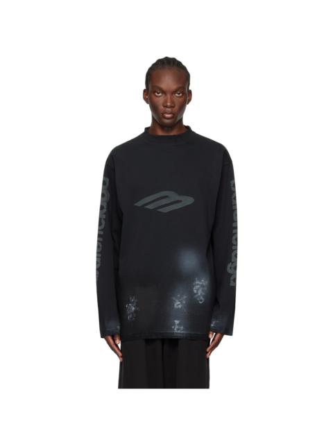 BALENCIAGA 로고 인쇄 잠바