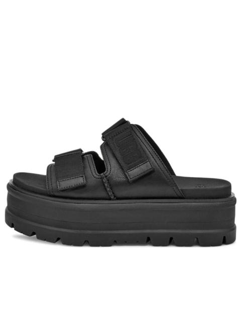 UGG (WMNS) UGG Clem Black Slippers 1119951-BLLE
