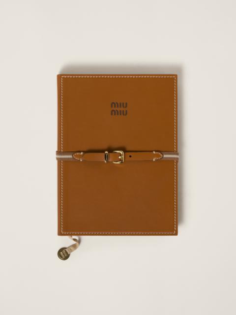 Miu Miu Leather diary
