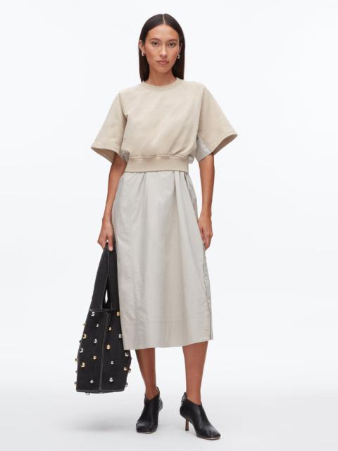3.1 Phillip Lim Terry Combo Dress