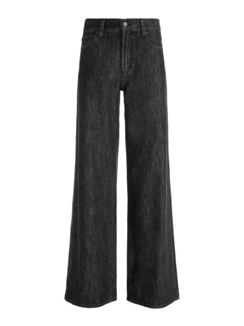 Alice + Olivia TRISH MID RISE BAGGY JEAN