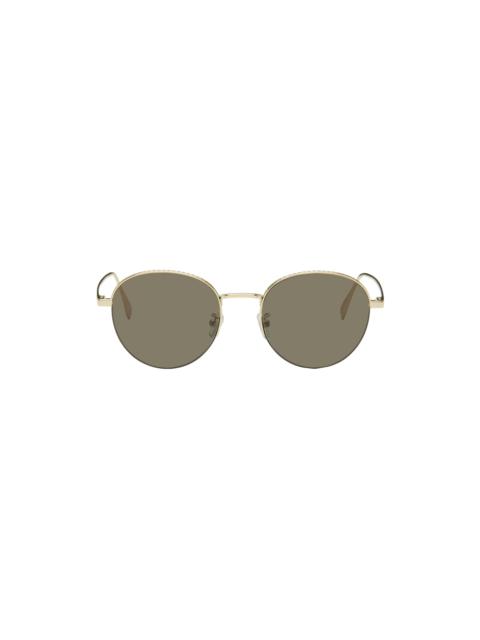 Gold 'Fendi Travel' Sunglasses