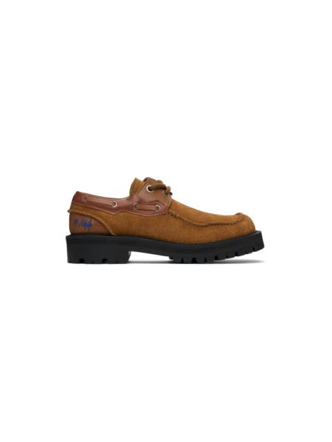 Brown Curve BS01 Boat Shoes