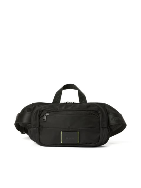 MSGM MSGM signature nylon waist bag