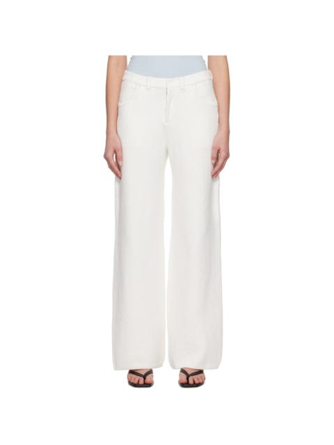 AYA MUSE White Trix Trousers