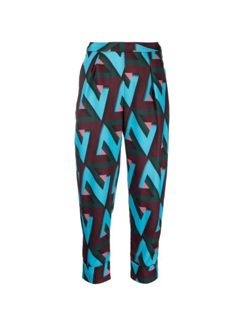 RACHEL COMEY Westside abstract-print trousers