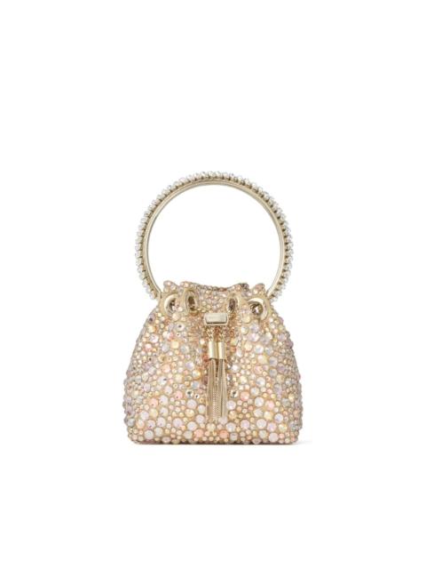 JIMMY CHOO micro Bon Bon bucket bag