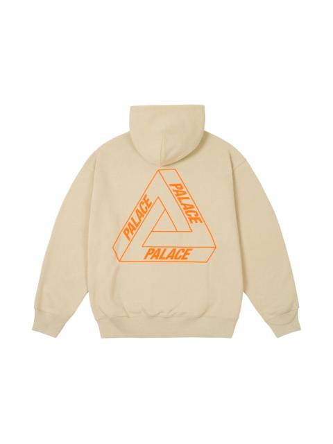 PALACE Palace Glow Tri-Ferg Hood Stoney Grey