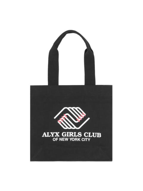 1017 ALYX 9SM GIRLS CLUB TOTE BAG