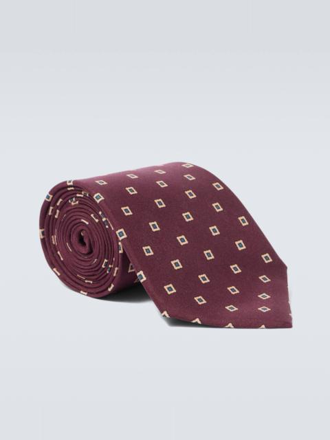 SAINT LAURENT Silk twill tie