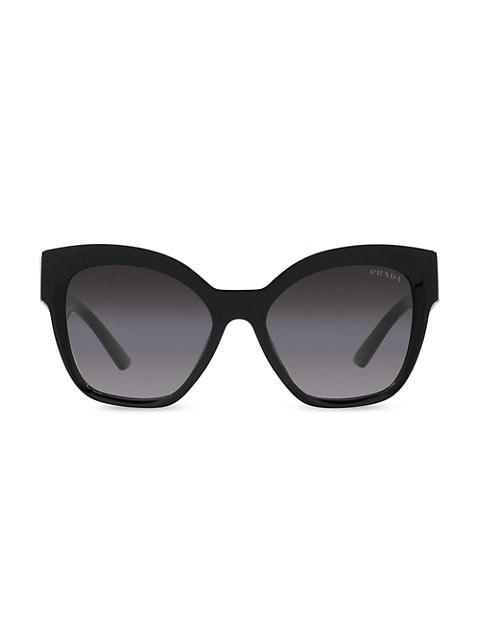 Prada 54MM Oversized Cat Eye Sunglasses
