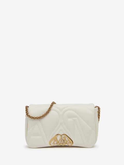 Alexander McQueen Women's The Seal Small Bag in Soft Ivory