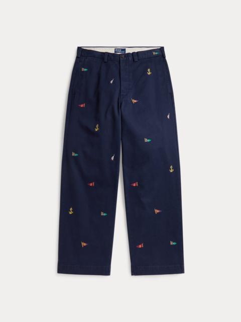 Polo Ralph Lauren The Big Nautical-Embroidered Chino