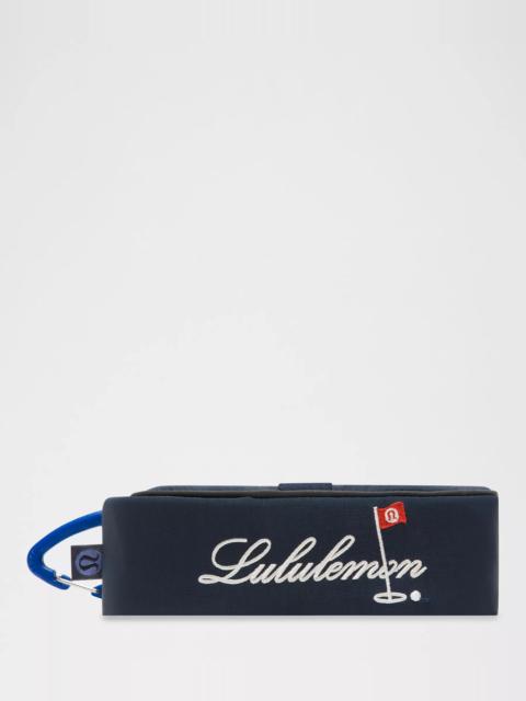 lululemon Clippable Nano Golf Pouch *Golf Flag