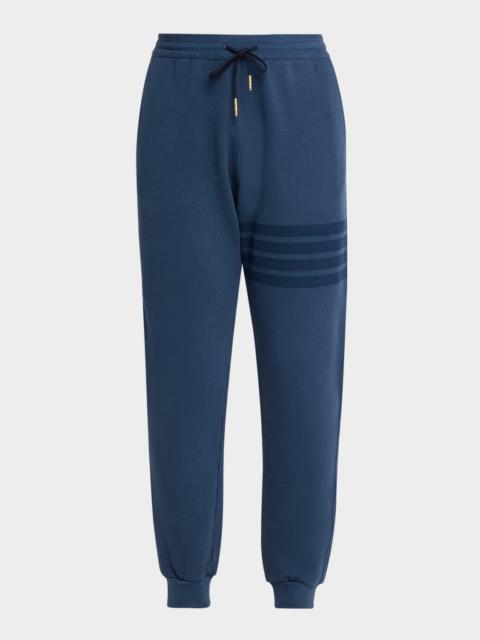 Thom Browne Men's 4-Bar Cotton Sweatpants