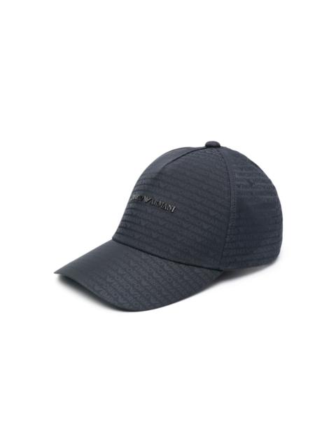 EMPORIO ARMANI logo-plaque hat