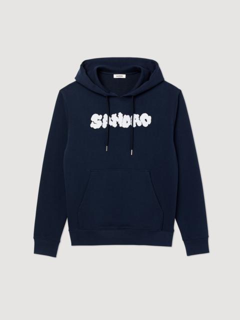 Sandro Embroidered Sandro hoodie