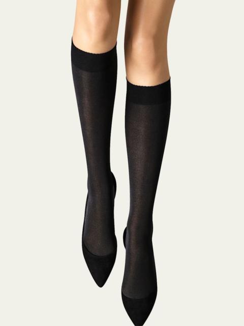 Wolford Velvet Deluxe Knee-Highs