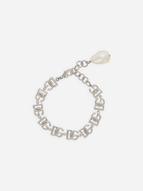 Dolce & Gabbana Link bracelet with multiple DG logo