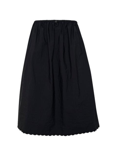 CECILIE BAHNSEN Fiella embroidered midi skirt