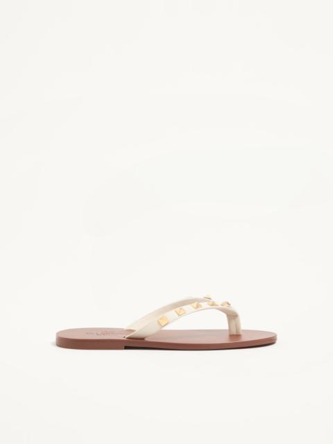 Valentino ROCKSTUD CALFSKIN THONG SANDAL 05MM