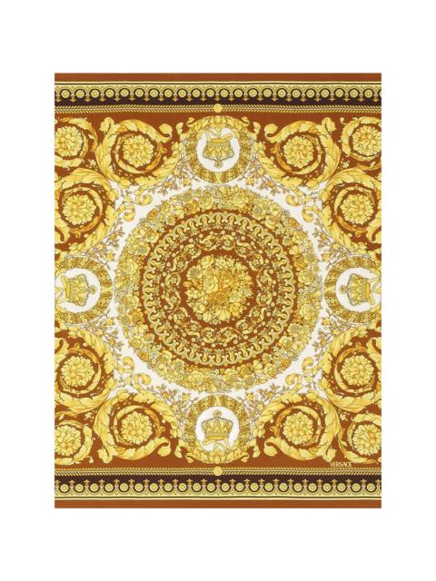 VERSACE Barocco-print silk scarf
