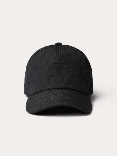 Valentino BASEBALL HAT IN QUILTED TOILE ICONOGRAPHE