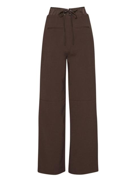 Rotate Birger Christensen Brown Corset Suiting Pants