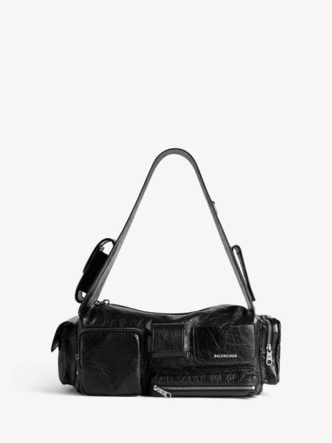 BALENCIAGA Superbusy Small Sling Bag in Black