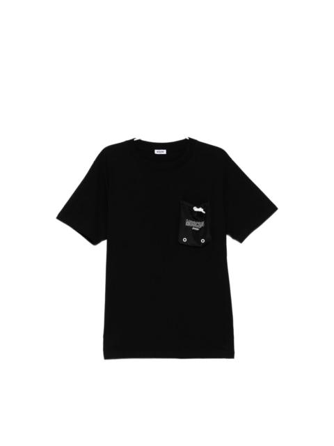 Moschino LOGO-PRINT POCKET T-SHIRT