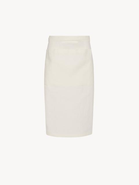 The Row Lulli Skirt in Linen