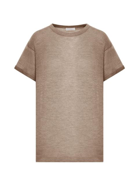 Brunello Cucinelli crewneck cashmere T-shirt