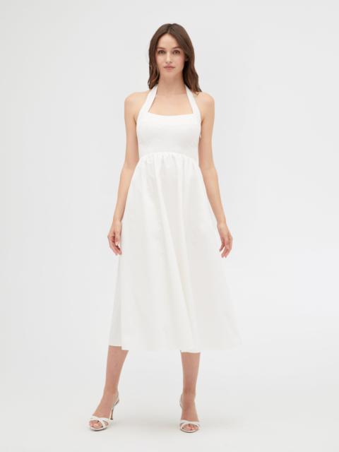 Hill House Home The Fleur Midi Dress - White