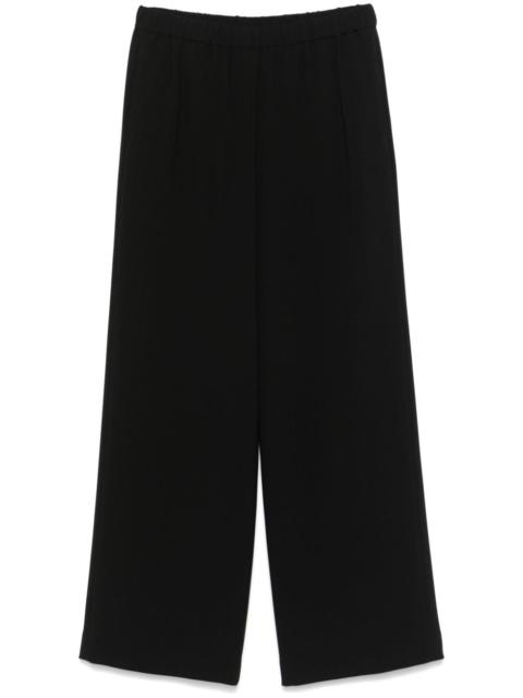 Aspesi crepe elasticated trousers