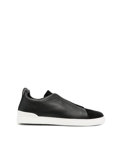 slip-on low-top sneakers